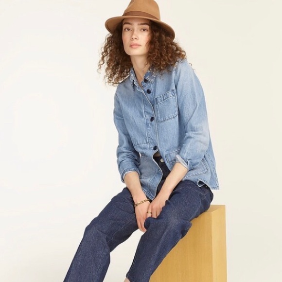 J. Crew Western Hat with Grosgrain Trim in Honey Brown - Picture 3 of 6